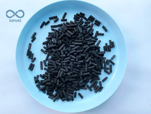 İyi bir fiyat. 900mg/g Kömür bazlı Aktif Karbon Pellets Bulk 4mm VOC'ları kaldırmak için çevrimiçi