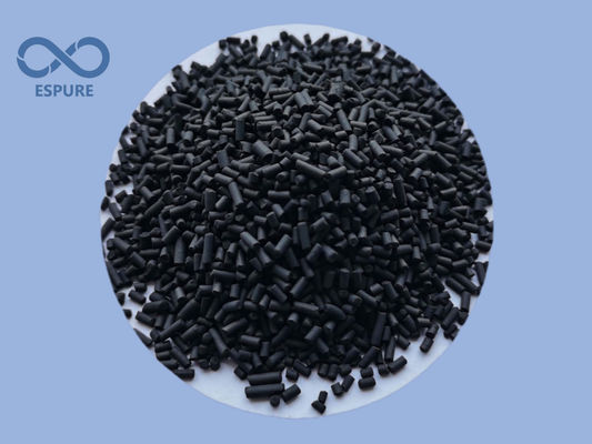 Doğal gazın arıtılması için 800mg/g Pelletized Activated Carbon 4mm