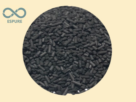 İyi bir fiyat. Çözücü kurtarma için 4 mm CTC 90% Hindistan cevizi kabuğu bazlı Pellet Aktif Karbon çevrimiçi